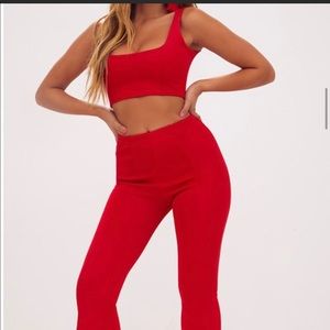 Red Two Piece Set!